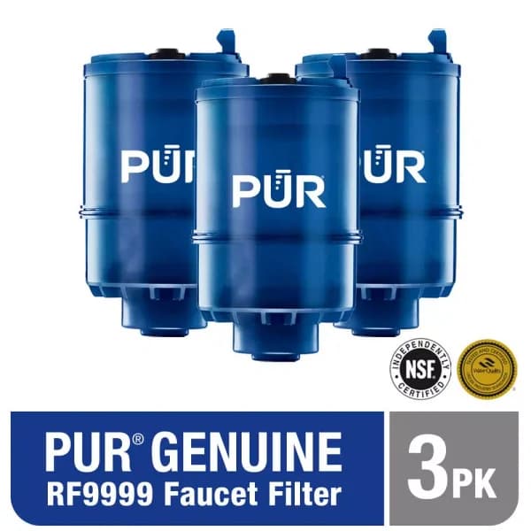 PUR MineralClear Faucet Mount Replacement Water Filters, 3-Pack