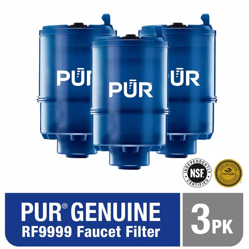 PUR MineralClear Faucet Mount Replacement Water Filters, 3-Pack
