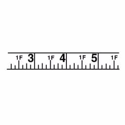 Lufkin 100 ft. Hi-Viz Orange Fiberglass Tape Measure, 1/2 in. Wide thumbnail 2