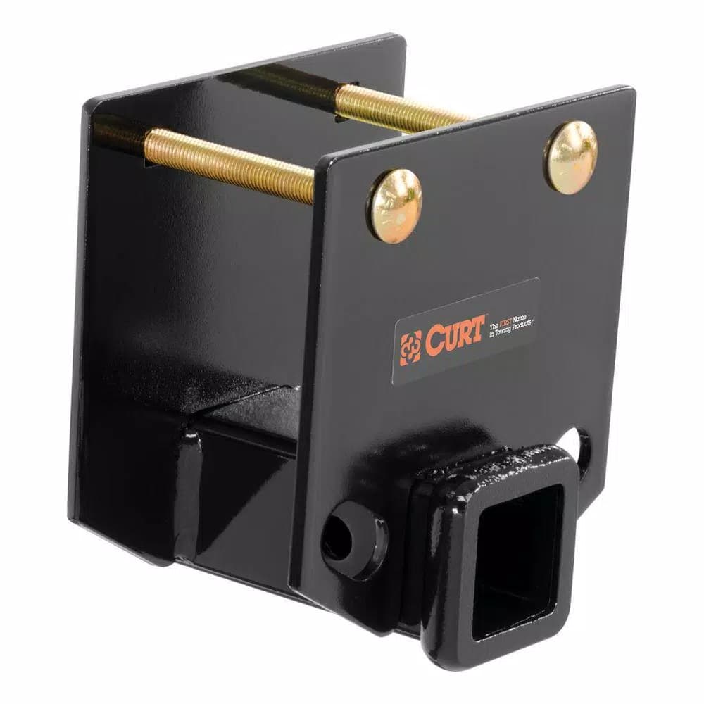 CURT RV Bumper Hitch with 2" Receiver, Fits 4" x 4" Bumper Beams