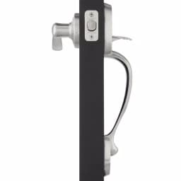 Kwikset Signature Series Chelsea Satin Nickel Left-Handed Tustin Door Lever thumbnail 2