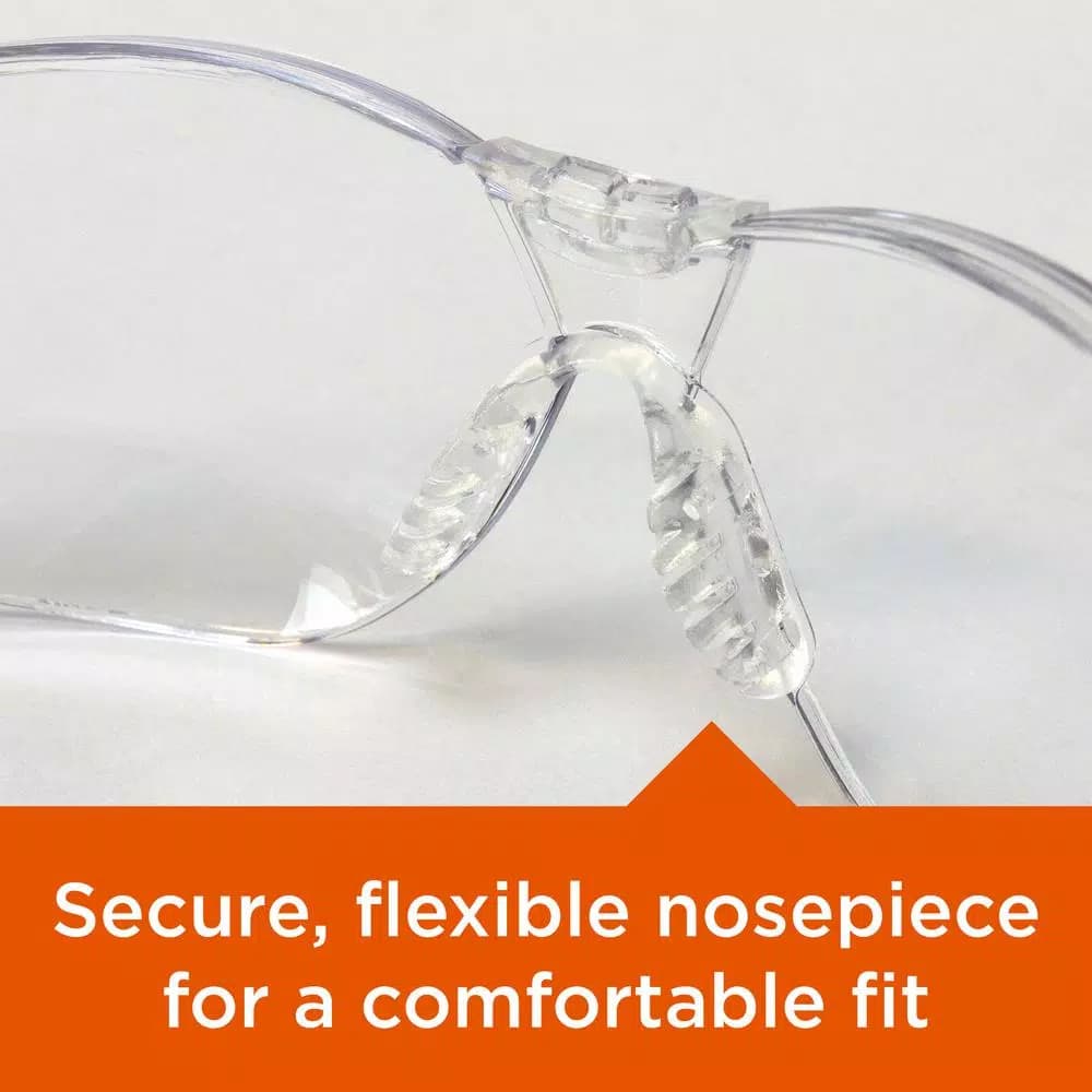 BLACK+DECKER BD250 High Performance Lightweight Safety Eyewear with Clear Lens