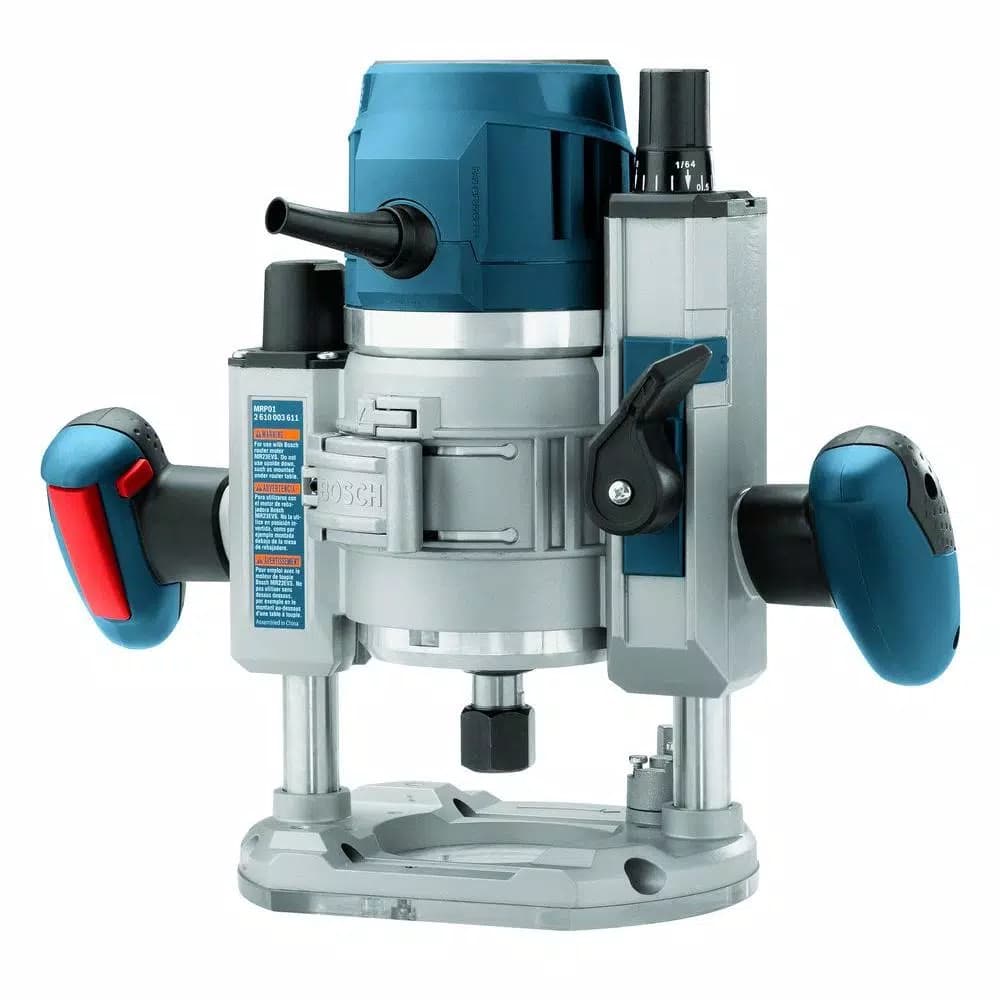 Bosch 15 Amp 2.3 HP Electronic Variable-Speed Plunge Base Router with LED Light