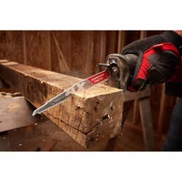Milwaukee AX 9 in. Carbide Demolition Reciprocating Saw Blades, 5 TPI, 3-Pack thumbnail 7