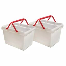 Enviro World 9.25 Gal. Heavy Duty Plastic Bottle Bin & Storage Container (2-Pack) thumbnail 2