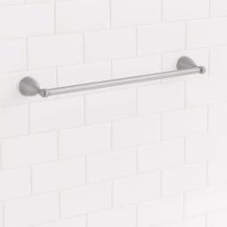 Glacier Bay Builders 24 in. Single Towel Bar, Brushed Nickel thumbnail 2