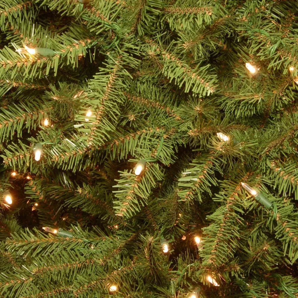 National Tree Company 6 ft. Dunhill Fir Artificial Christmas Tree with 600 Clear Warm White Lights