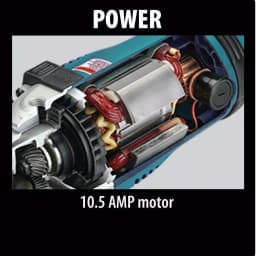Makita 5 in. 10.5 Amp SJS Angle Grinder thumbnail 7