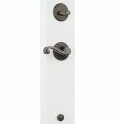 Kwikset Shelburne Single Cylinder Door Handleset with Lido Lever, Venetian Bronze thumbnail 2