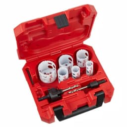 Milwaukee Hole Dozer Locksmith's Bi-Metal Hole Saw Set, 8-Piece thumbnail 1