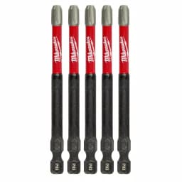 Milwaukee SHOCKWAVE Phillips #3 3.5 in. Impact Duty Steel Screwdriver Bits, 5-Pack thumbnail 1