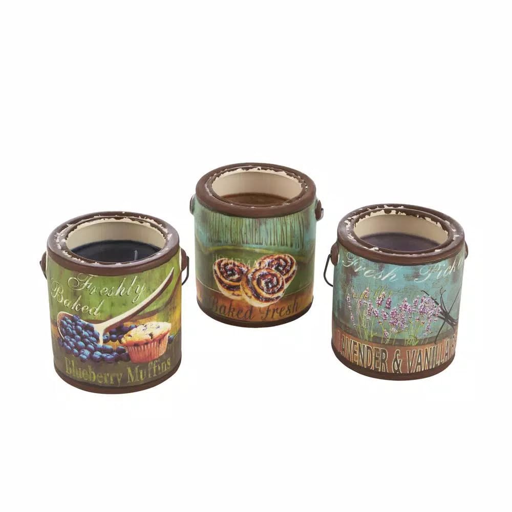 Unbranded Farm Fresh Ceramic Jar Candle - Praline Caramel Scented Paraffin Wax