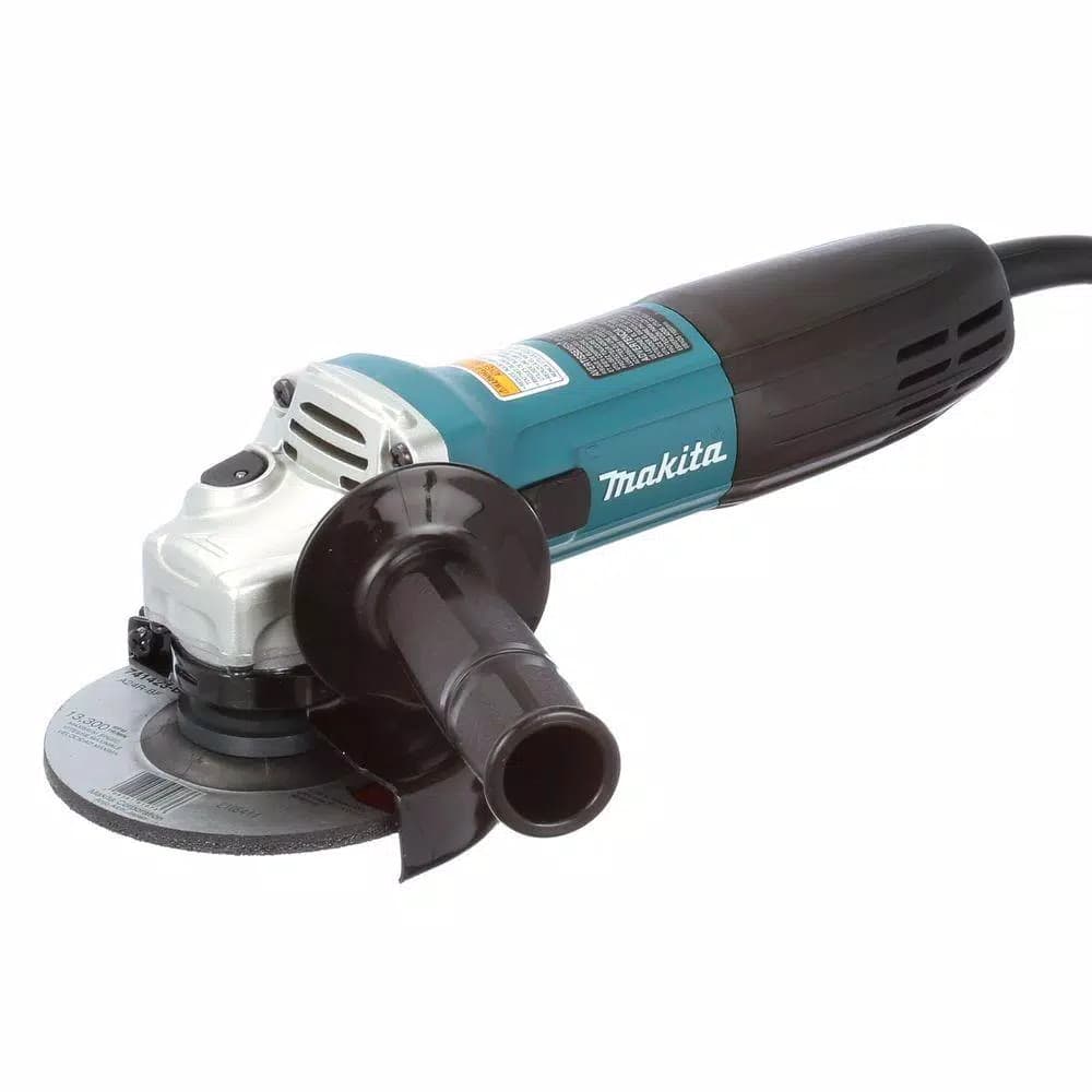 Makita 4-1/2 in. 6 Amp Corded Angle Grinder, 11,000 rpm
