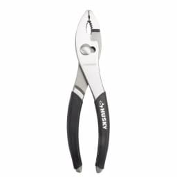 Husky 3-Piece Hand Tool Set with 6-in-1 Screwdriver, Slip Joint Pliers, and Folding Utility Knife thumbnail 3