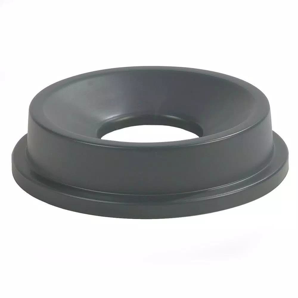Carlisle Centurian 22 Gal. Gray Round Trash Can Funnel Top Lid (4-Pack)