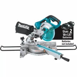 Makita 18V X2 LXT Brushless 7-1/2 in. Dual Slide Compound Miter Saw (Tool-Only) thumbnail 2
