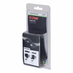 CURT 4-Way Flat Trailer Connector Kit with 12" and 48" Wires thumbnail 5