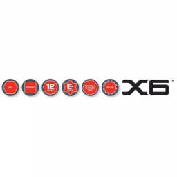 Crescent X6 4-in-1 Black Oxide Spline Ratcheting SAE Wrench Set, 2-Piece thumbnail 4