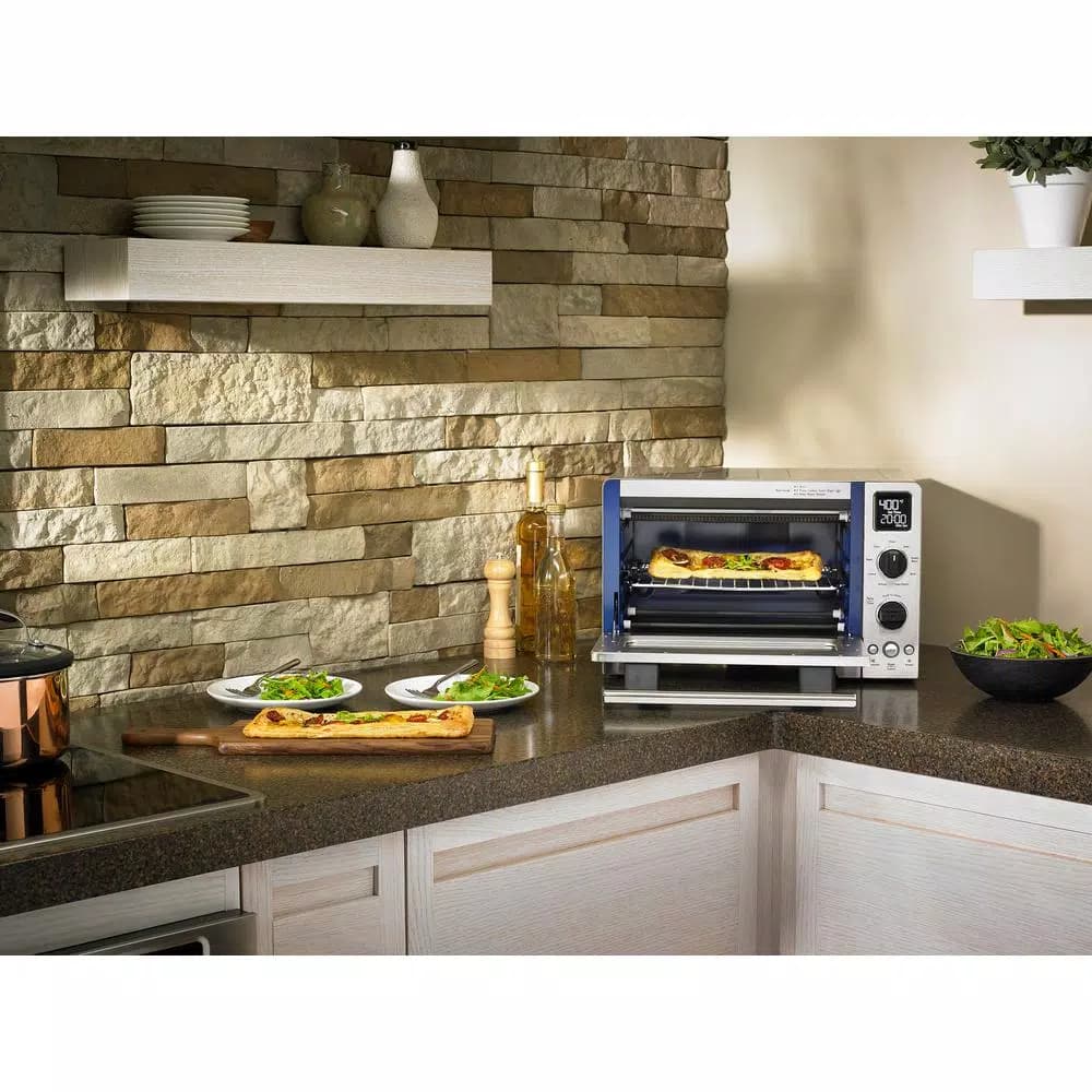 KitchenAid KCO273SS 1800W 6-Slice Convection Toaster Oven, Stainless Steel