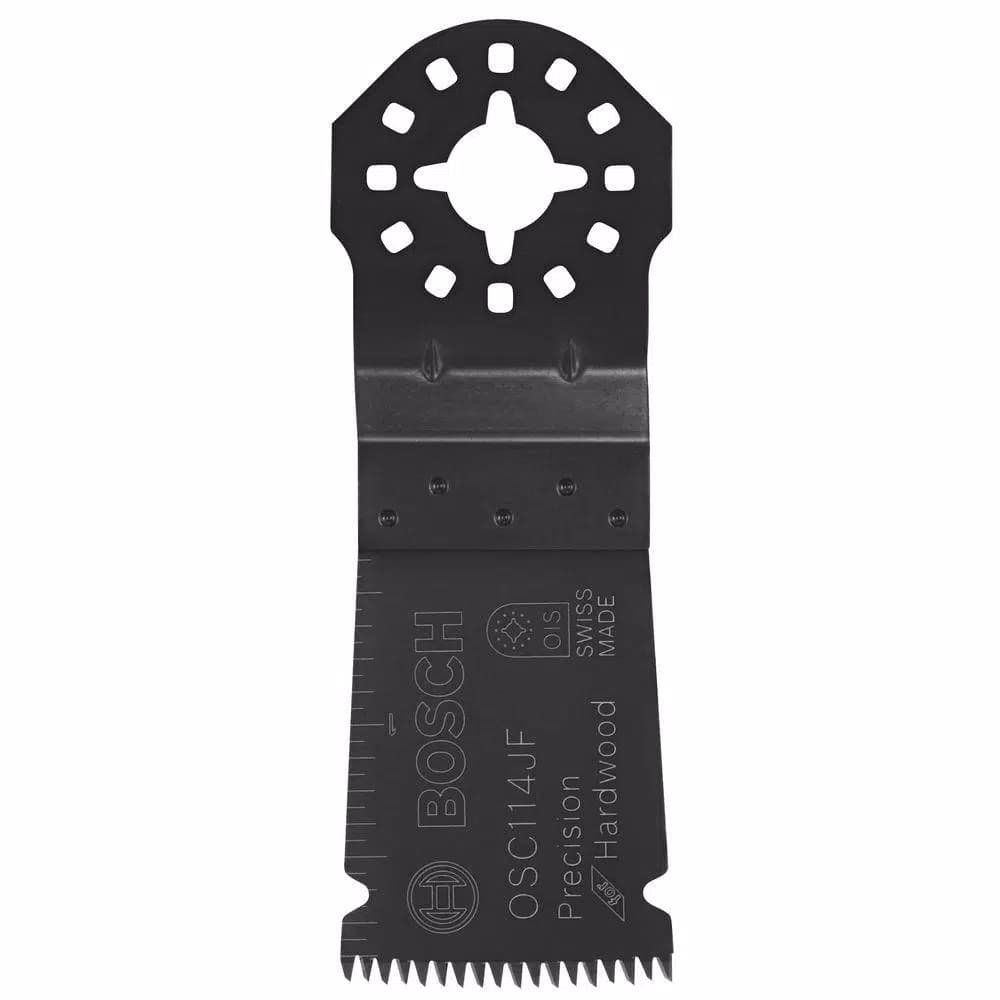 Bosch 1-1/4 in. Bi-Metal Precision Japanese Tooth Oscillating Tool Blade for Hardwood