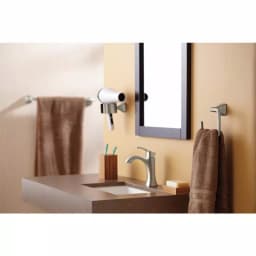 Moen Voss 18 in. Single Towel Bar, Brushed Nickel thumbnail 3