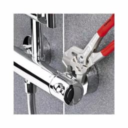Knipex 7-1/4 in. Heavy Duty Forged Steel Pliers Wrench with Nickel Plating thumbnail 6