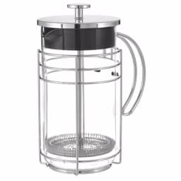 GROSCHE Madrid 3-Cup French Press Coffee and Tea Maker, Chrome Housing with Borosilicate Glass thumbnail 3
