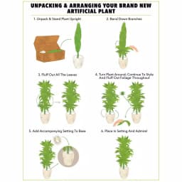 Nearly Natural 45 in. Artificial Green Mini Bamboo Palm with Decorative Vase thumbnail 2