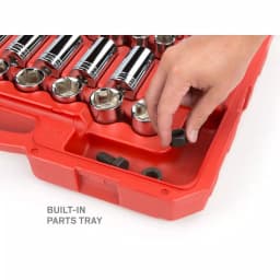 TEKTON 84-Piece 1/2 in. Drive Socket Set, 3/8-1-5/16 in. and 10-32 mm, SAE/Metric thumbnail 7