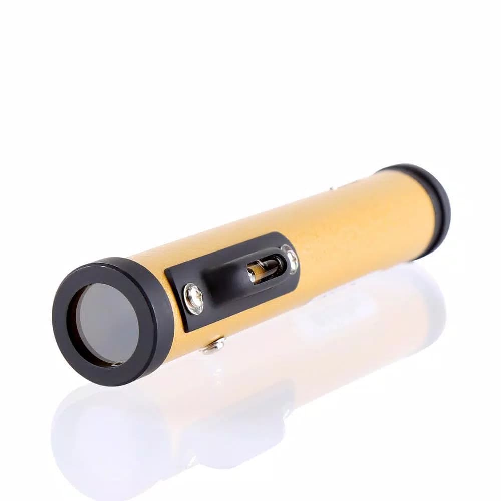 AdirPro 5 in. Brass Hand Level with High-Visibility Neon Yellow Vials