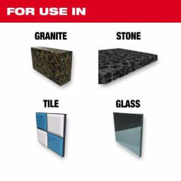 Milwaukee 3/16 in. Carbide Tipped Masonry Drill Bit for Natural Stone, Granite, Ceramic, and Glass thumbnail 2