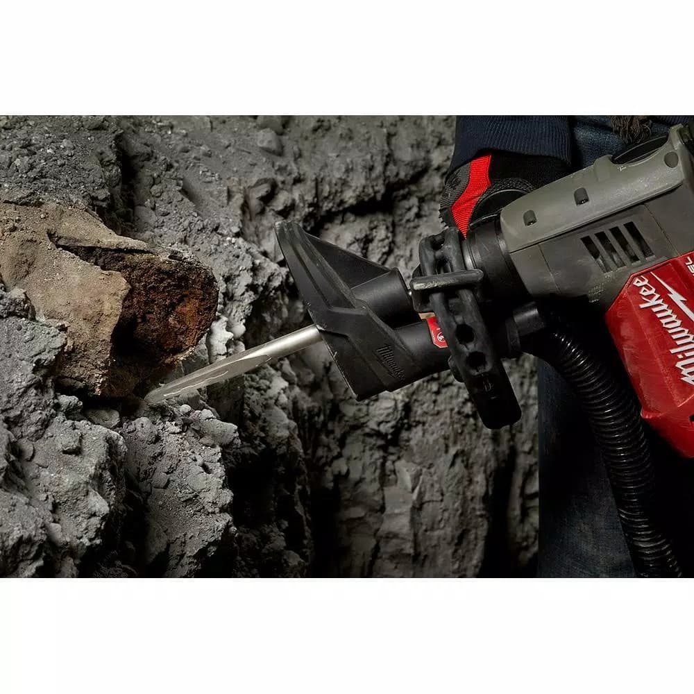 Milwaukee SLEDGE 10 in. SDS-Plus Bull Point Chisel for Concrete Demolition