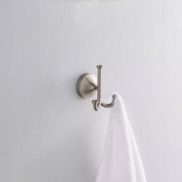 Delta Phoebe Triple Towel Hook in Brushed Nickel thumbnail 2