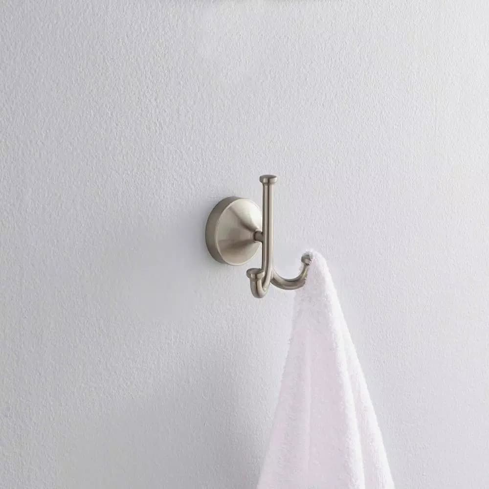 Delta Phoebe Triple Towel Hook in Brushed Nickel
