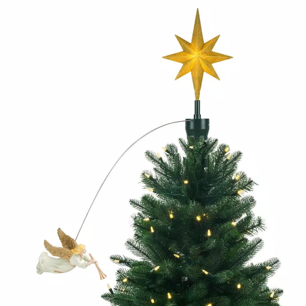Mr. Christmas Animated Angel Tree Topper with LED Star