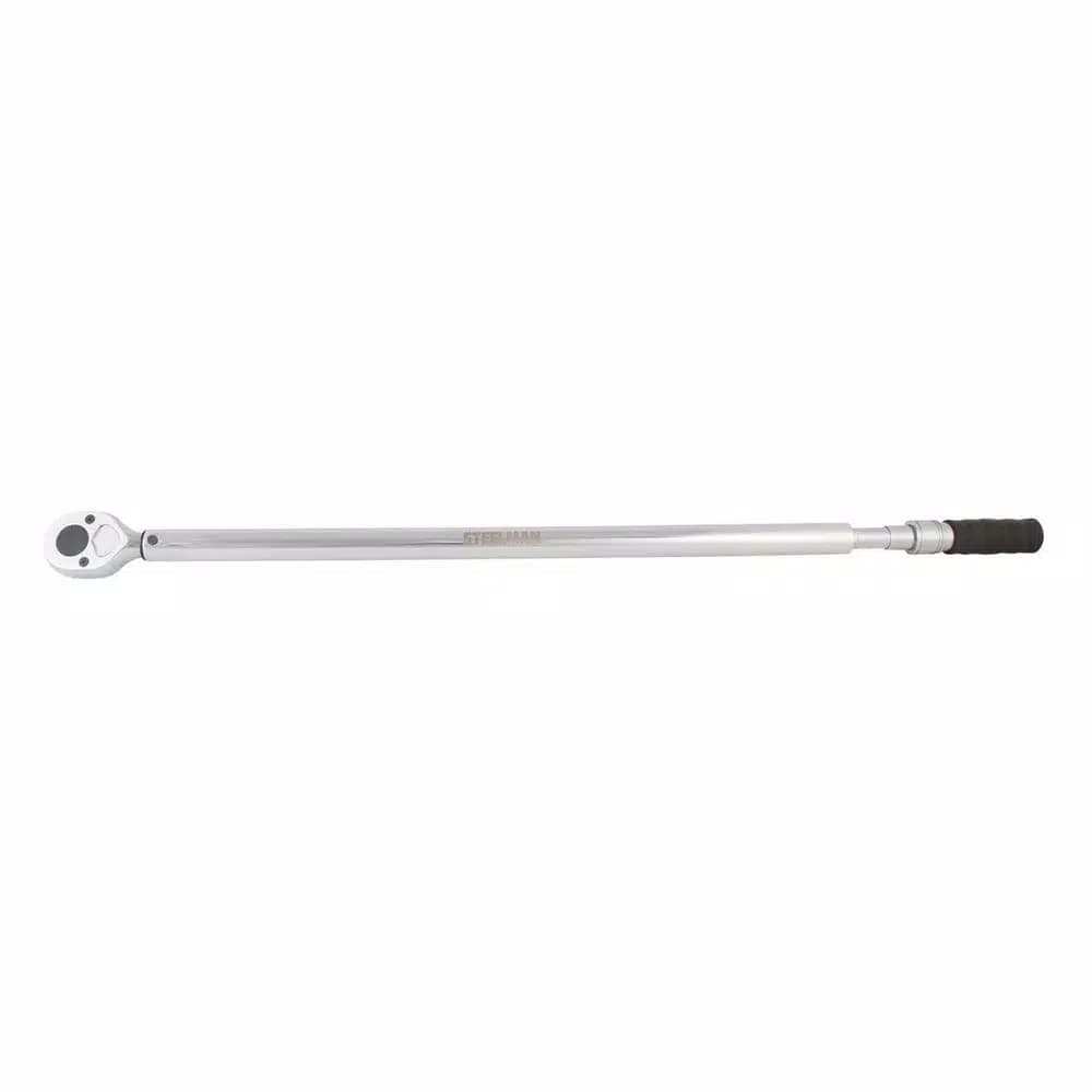 Steelman 3/4 in. Drive Micro-Adjustable Torque Wrench, 100-600 ft. lbs.