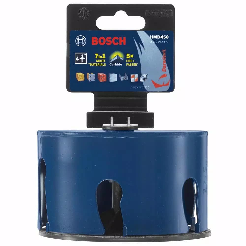 Bosch Daredevil 4-1/2 in. Carbide Multi-Purpose Hole Saw