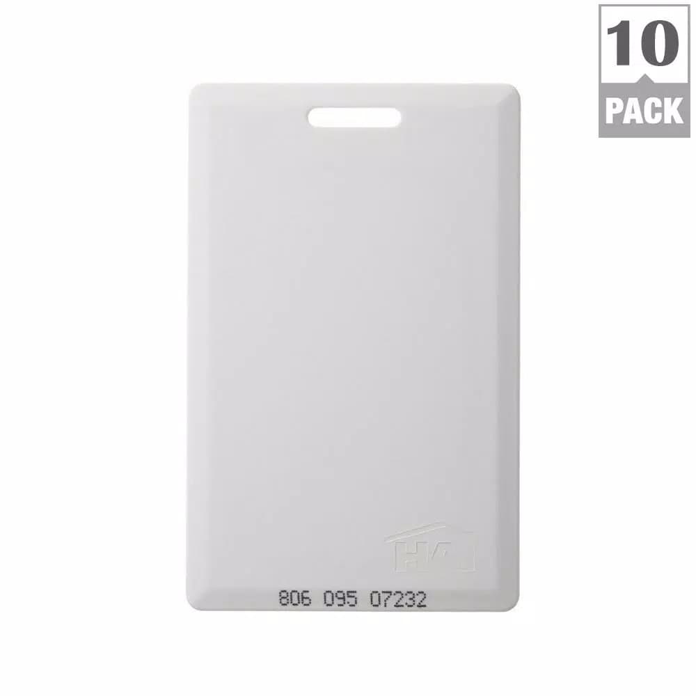 Leviton 125 KHz High Security Proximity Access Control Cards, 1.7mm Thin, 10-Pack