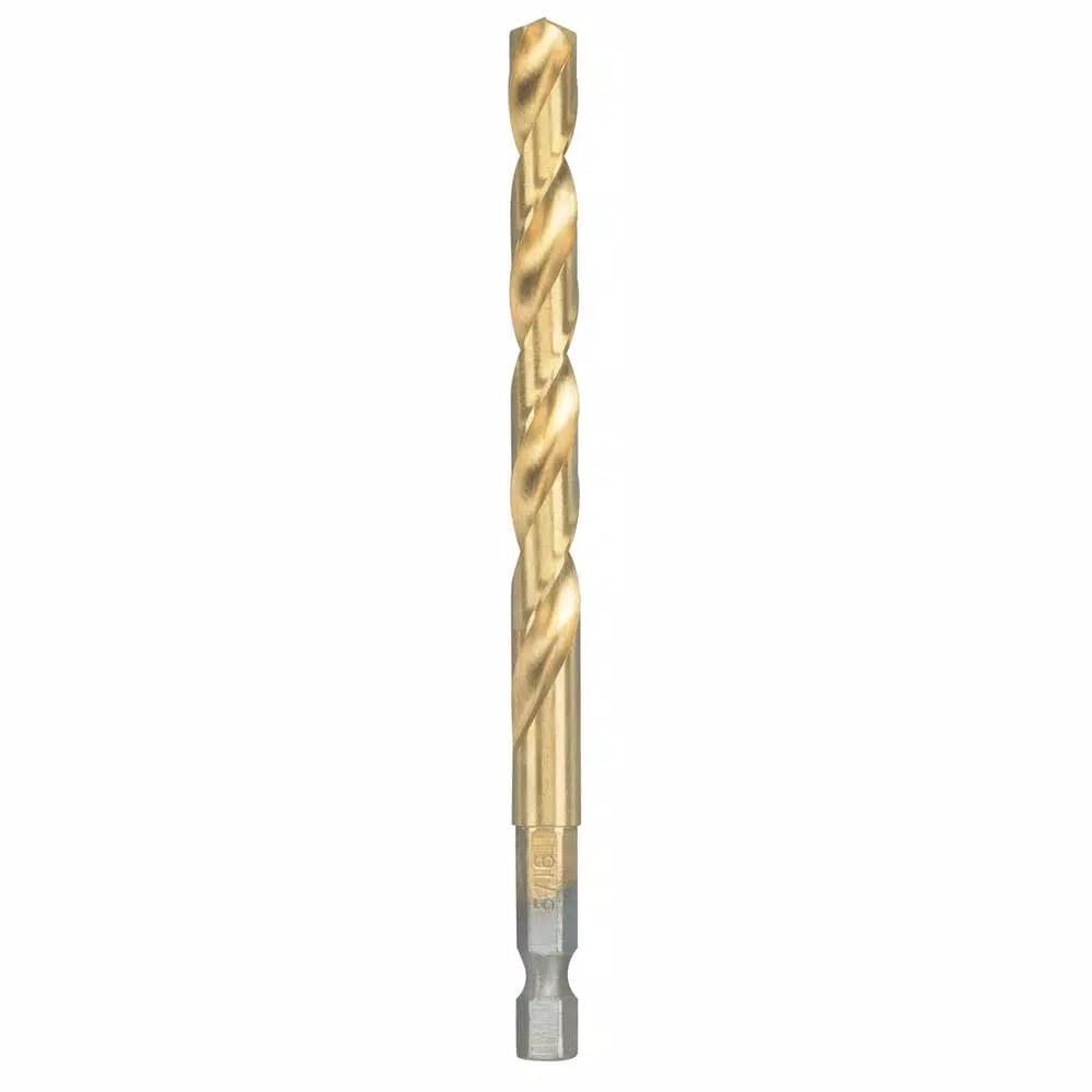 RYOBI SpeedLoad+ Titanium Drill Bit Set, 17-Piece with Hex Shank Chuck