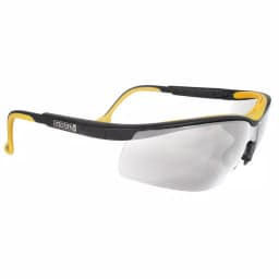 DEWALT DC Dual Injected Rubber Frame Safety Glasses with Clear Polycarbonate Lens thumbnail 1