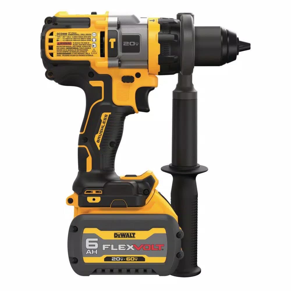 DEWALT 20V MAX Brushless Hammer Drill and Impact Driver Combo Kit with FLEXVOLT Advantage