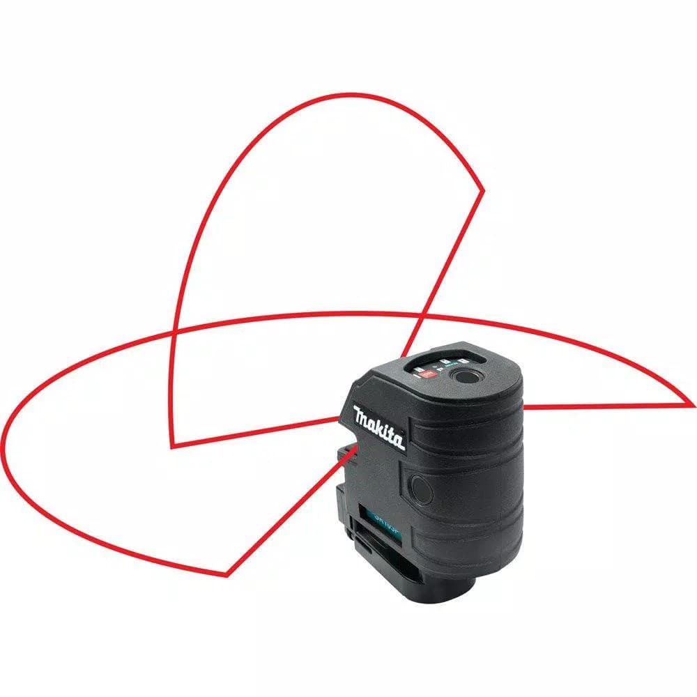 Makita SK104Z Self-Leveling Cross-Line Laser Level, Red