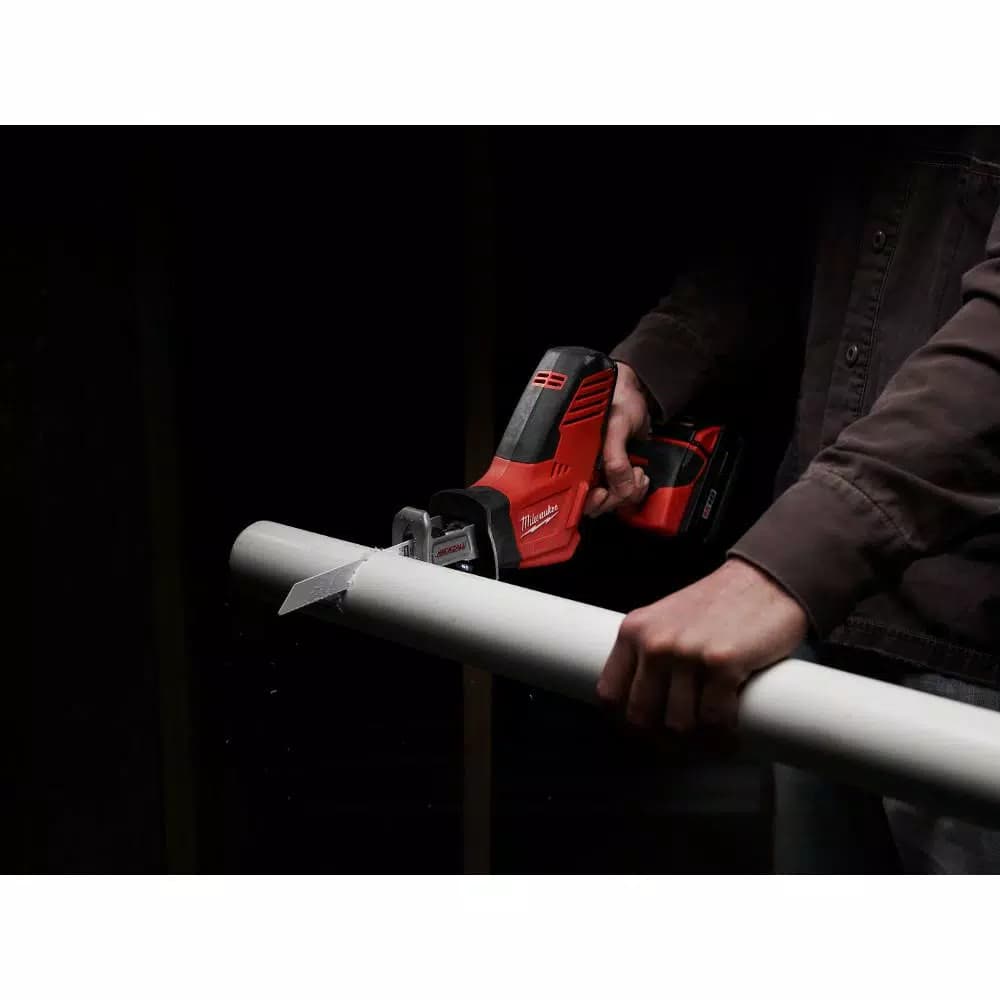 Milwaukee M18 18V Lithium-Ion Cordless 3-Tool Combo Kit with 2 1.5 Ah Batteries and Charger