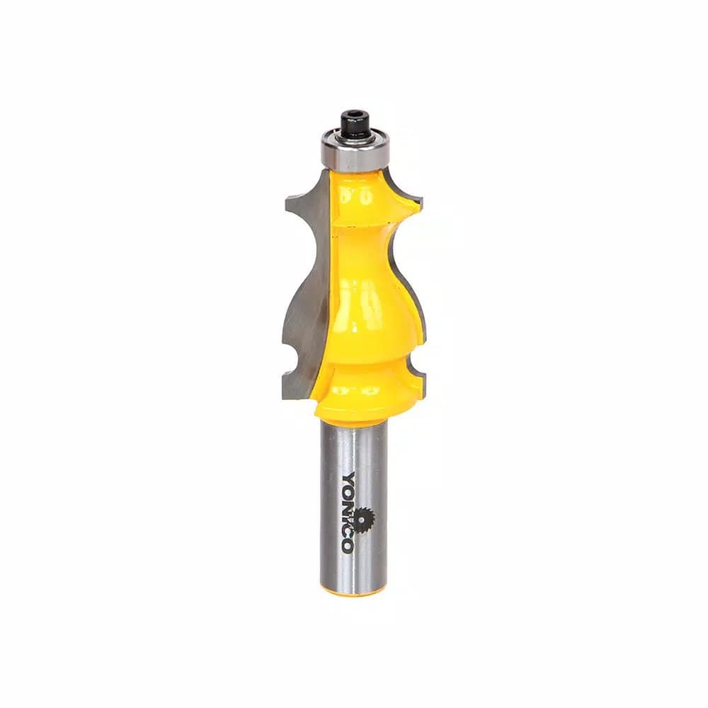 Yonico 1-3/4 in. Carbide Architectural Molding Router Bit, 1/2 in. Shank