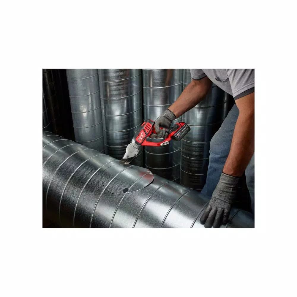 Milwaukee M18 18-Volt Lithium-Ion 18-Gauge Single Cut Metal Shear (Tool Only)