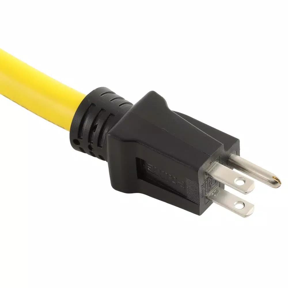Hilti 15 Amp Twist Lock Adapter, L5-20P to 5-15R, 120V, Yellow