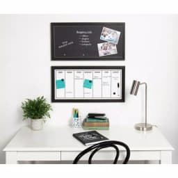 DesignOvation Wyeth Magnetic Dry Erase Weekly Calendar Memo Board with Frame thumbnail 7
