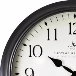 FirsTime 20 in. Avery Whisper Wall Clock - Oil Rubbed Bronze, Non-Ticking thumbnail 3