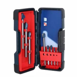 Bosch 8-Piece Carbide-Tipped Glass and Tile Drill Bit Set with 3-Flat Shank thumbnail 7