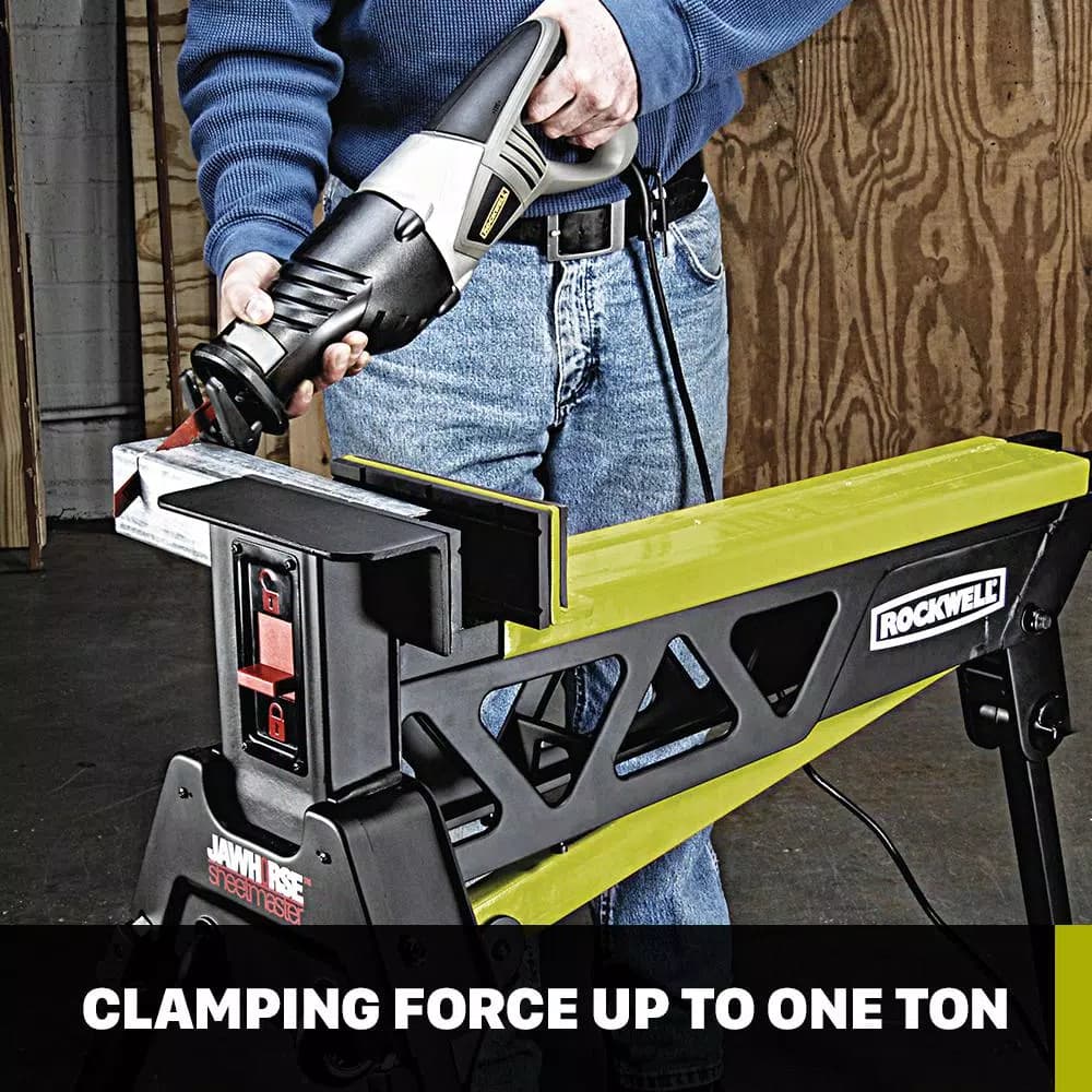 Rockwell JawHorse Sheetmaster Heavy-Duty Multi-Use Work Station and Vice